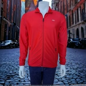 Kjus EU50 sweater athletic full zip design switzerland red Small …